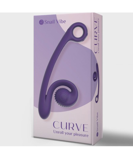 SNAIL VIBE CURVE VIBRADOR MORADO