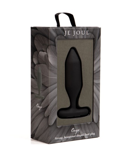 JE JOUE - ONYX PLUG ANAL VIBRADOR NEGRO