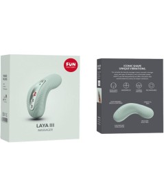 FUN FACTORY - LAYA III VIBRADOR LAY-ON CLITORIS RECARGABLE VERDE