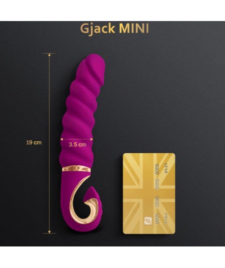 GVIBE - GJACK MINI VIBRADOR SILICIONA MORADO