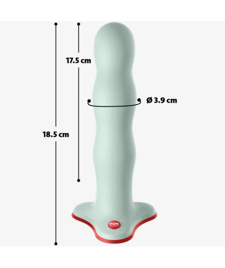 FUN FACTORY - BOUNCER DILDO RECARGABLE VERDE SALVIA