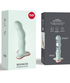 FUN FACTORY - BOUNCER DILDO RECARGABLE VERDE SALVIA