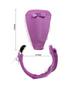 TANGA CON VIBRADOR CON CONTROL REMOTO LILA