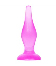 PLUG ANAL TACTO SUAVE LILA 14.2 cm