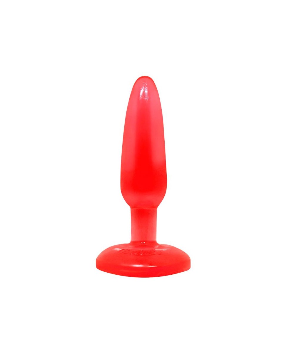 PLUG ANAL TACTO SUAVE ROJO 14.2