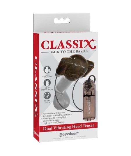 CLASSIX - ESTIMULADOR DOBLE CON VIBRACION