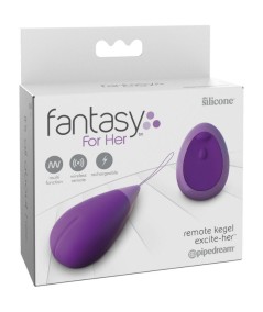 FANTASY FOR HER HUEVO-MASAJEADOR CONTROL REMOTO EXCITE-HER