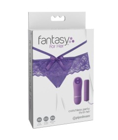 FANTASY FOR HER TANGA VIBRADOR CON ABERTURA