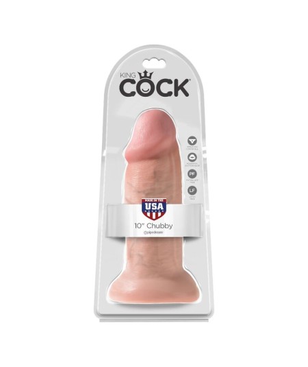 KING COCK DILDO REALISTICO CHUBBY 25.4 CM