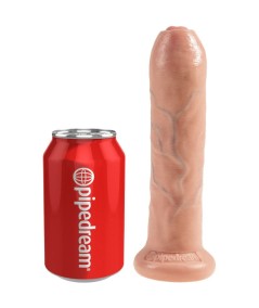 KING COCK DILDO REALISTICO UNCUT NATURAL 21 CM