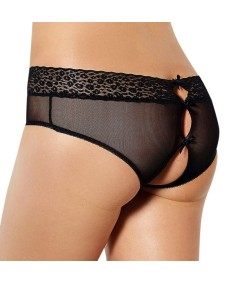 QUEEN LINGERIE PANTIES CON ABERTURA TRASERA S/M