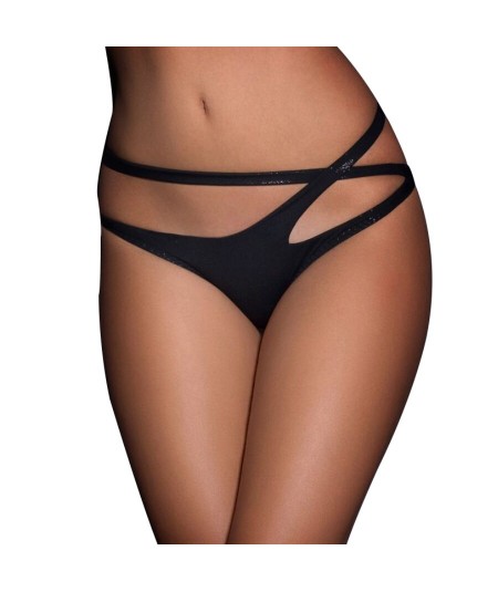 QUEEN LINGERIE PANTIES CON DOBLE TIRANTA CRUZADA S/M