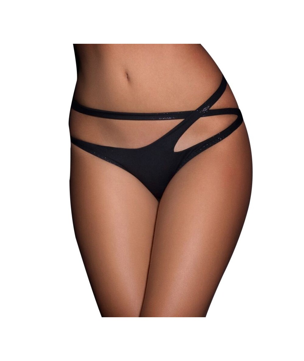 QUEEN LINGERIE PANTIES CON DOBLE TIRANTA CRUZADA S/M