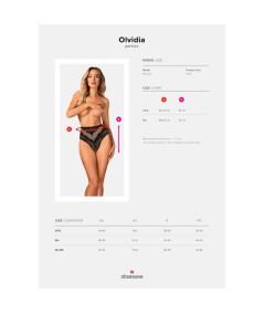 OBSESSIVE - OLVIDIA PANTIES XS/S