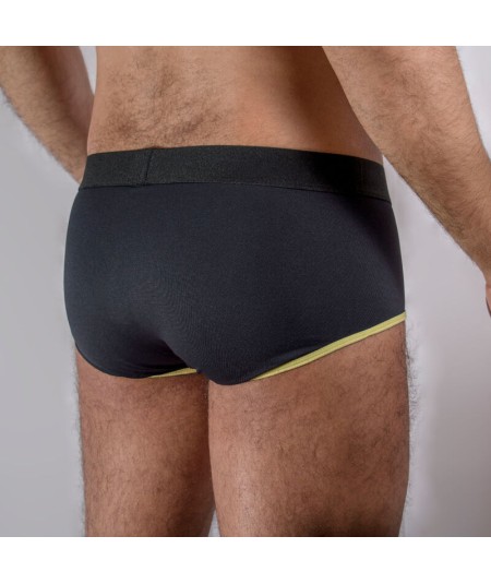 MACHO MS24A CALZONCILLO BRIEF DARK YELLOW M