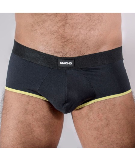 MACHO MS24A CALZONCILLO BRIEF DARK YELLOW L