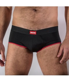 MACHO MS24R CALZONCILLO BRIEF DARK RED S