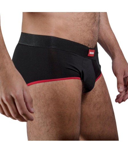 MACHO MS24R CALZONCILLO BRIEF DARK RED S