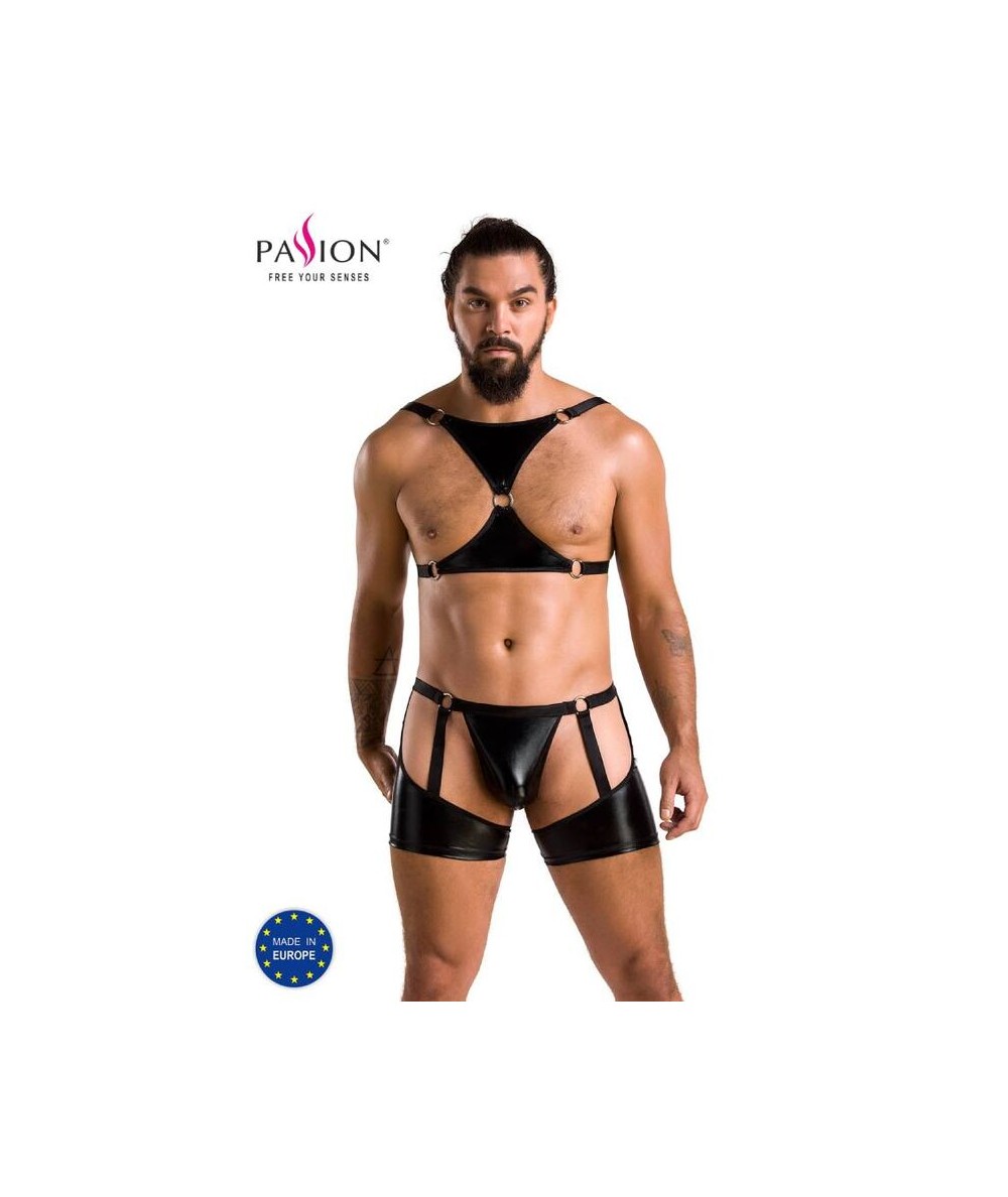 PASSION 047 SET ARON NEGRO L/XL