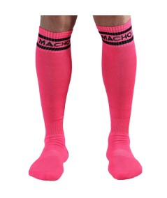 MACHO CALCETINES LARGOS TALLA UNICA ROSA