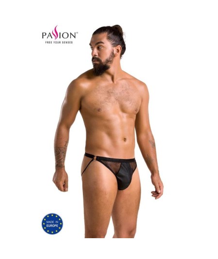 PASSION 034 SLIP OPEN LUKE NEGRO L/XL