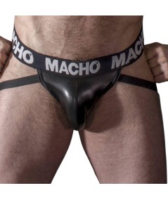 MACHO - MX25NC JOCK CUERO NEGRO M