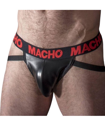 MACHO - MX25RC JOCK CUERO ROJO M