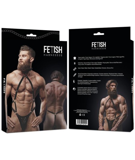 FETISH SUBMISSIVE ATTITUDE - ARNÉS ECOPIEL JOCK STRAP HOMBRE