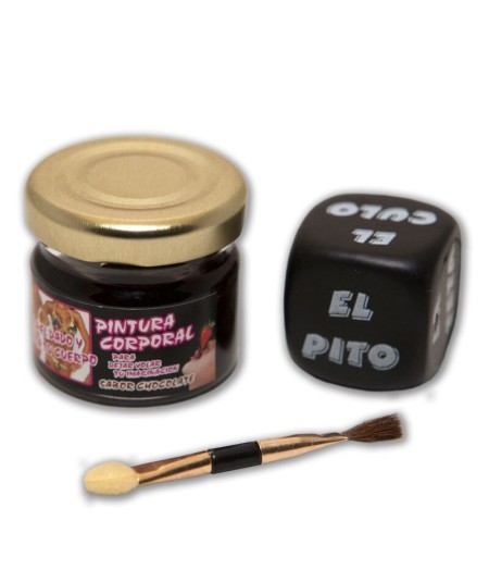 DIABLO PICANTE - PINTURA DE CHOCOLATE Y DADO DE CUERPO