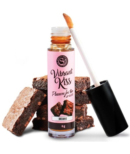 SECRETPLAY LIP GLOSS VIBRANT KISS - BROWNIE