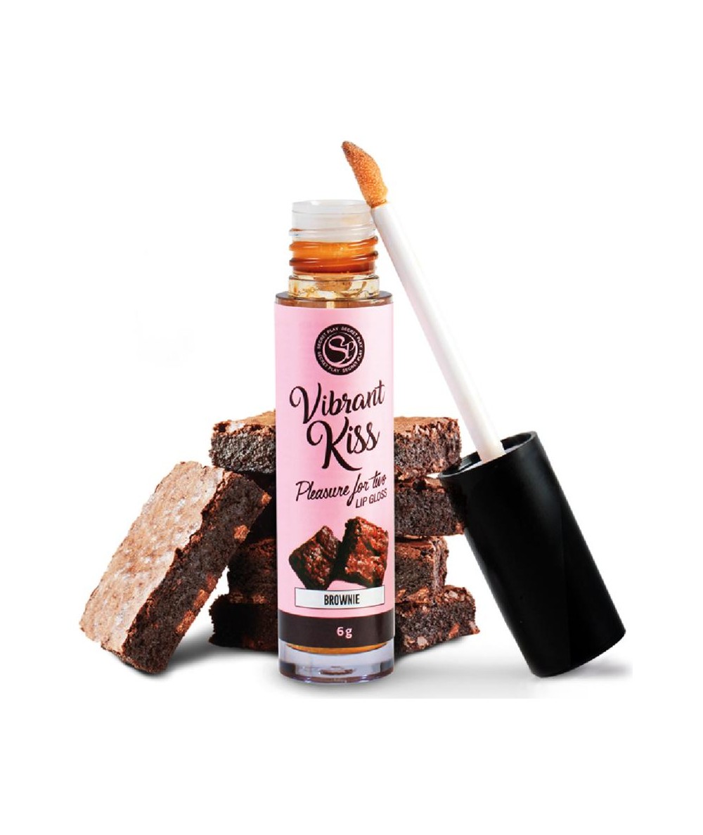 SECRETPLAY LIP GLOSS VIBRANT KISS - BROWNIE