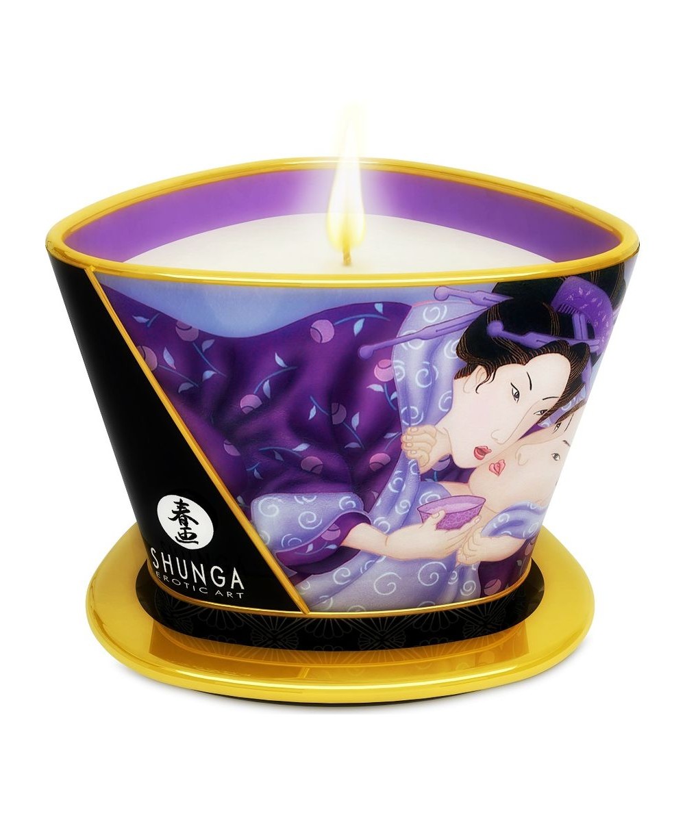 SHUNGA MINI CARESS BY CANDELIGHT VELA MASAJE FRUTAS EXÓTICAS 170ML