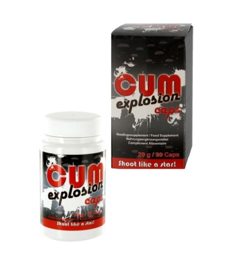 CUM EXPLOSION CAPSULAS POTENCIADORAS EYACULACIÓN 30 UNIDS