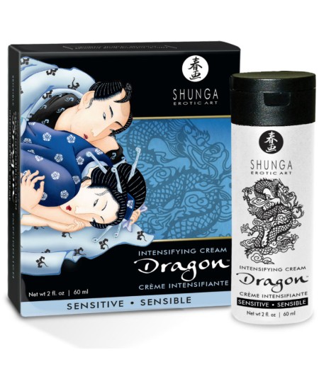 SHUNGA DRAGON CREMA SENSITIVE PARA PAREJAS