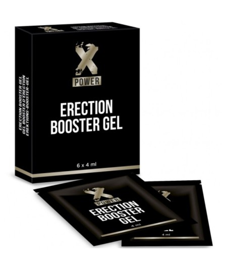 XPOWER ERECTION BOOSTER GEL POTENCIADOR ERECCION 6 X 4 ML