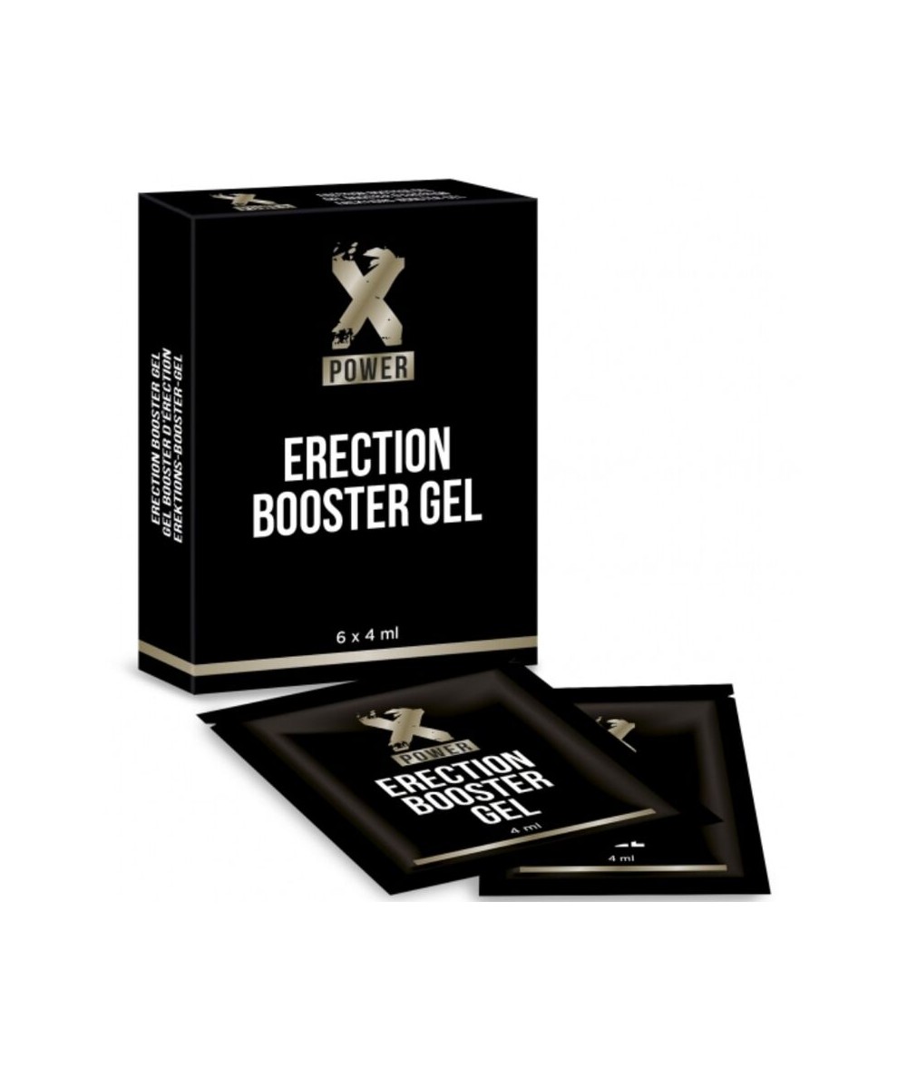 XPOWER ERECTION BOOSTER GEL POTENCIADOR ERECCION 6 X 4 ML