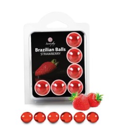 SECRETPLAY SET 6 BRAZILIAN BALLS FRESA