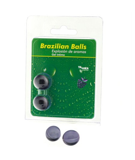 TALOKA - BRAZILIAN BALLS GEL ÍNTIMO FRUTAS DEL BOSQUE 2 BOLAS