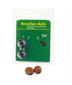 TALOKA - BRAZILIAN BALLS GEL ÍNTIMO CHOCOLATE 2 BOLAS