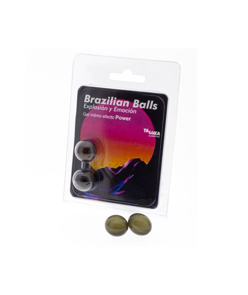 TALOKA - BRAZILIAN BALLS GEL EXCITANTE EFECTO POWER 2 BOLAS