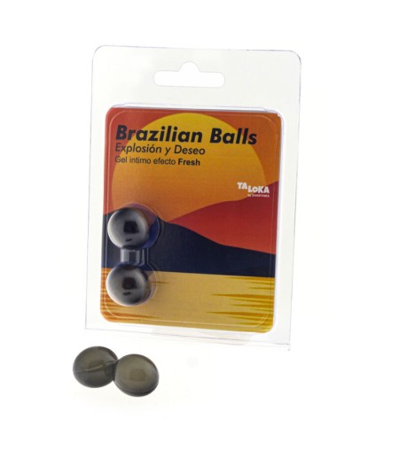 TALOKA - BRAZILIAN BALLS GEL EXCITANTE EFECTO FRESCOR 2 BOLAS