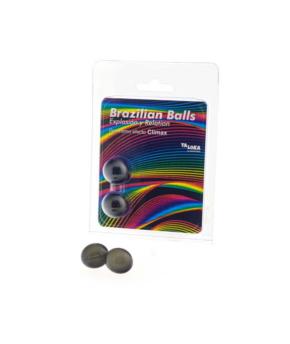 TALOKA - BRAZILIAN BALLS GEL EXCITANTE EFECTO CLIMAX 2 BOLAS