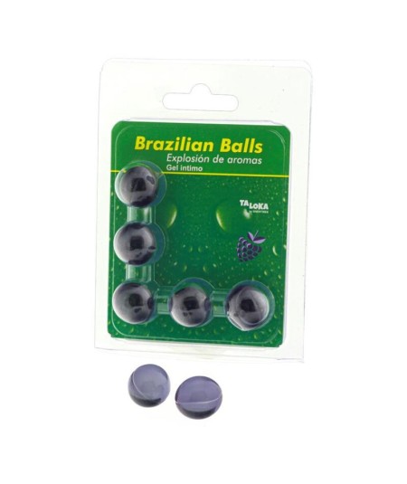 TALOKA - BRAZILIAN BALLS GEL ÍNTIMO FRUTAS DEL BOSQUE 5 BOLAS