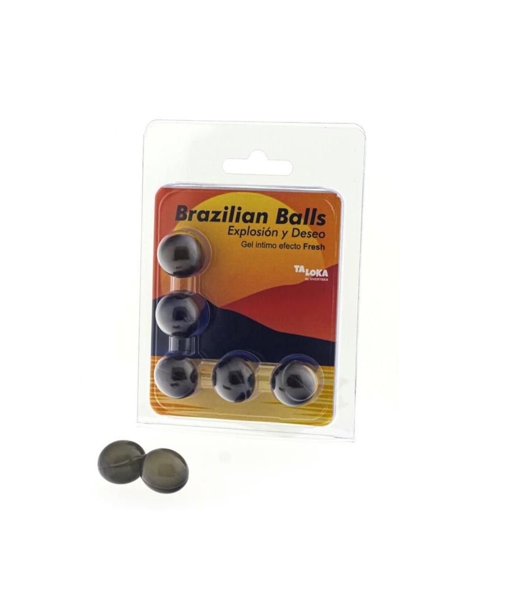 TALOKA - BRAZILIAN BALLS GEL EXCITANTE EFECTO FRESCOR 5 BOLAS