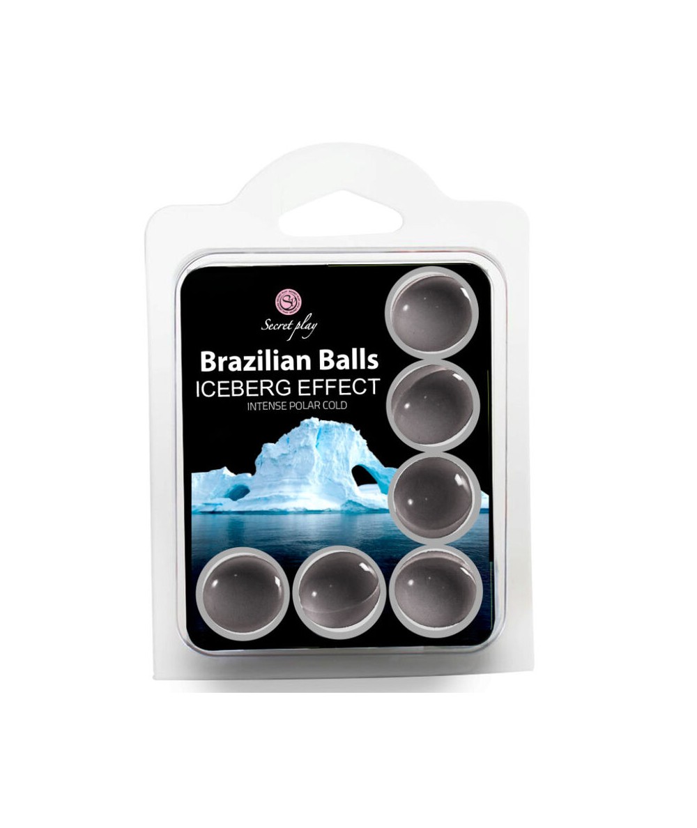 SECRET PLAY SET 6 BRAZILIAN BALLS EFECTO ICEBERG