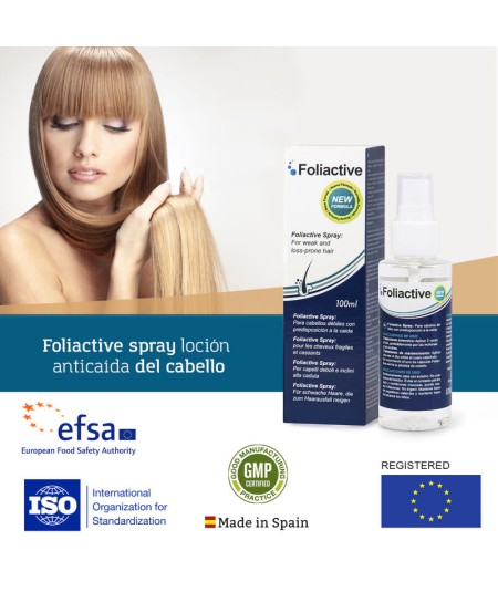 500 COSMETICS - FOLIACTIVE SPRAY PARA EVITAR CAIDA CABELLO Y SU CRECIMIENTO