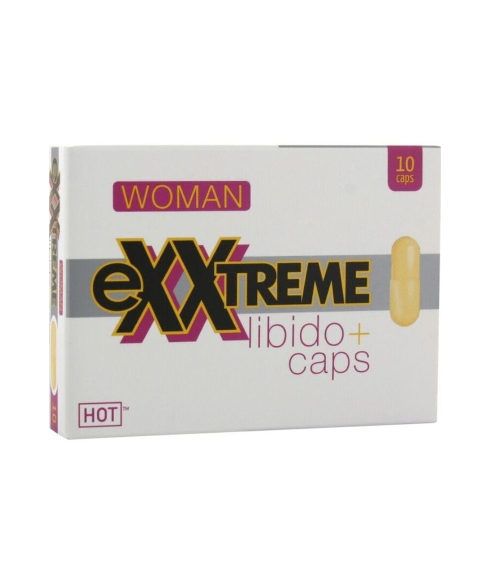 HOT - EXXTREME CÁPSULAS AUMENTO LÍBIDO MUJER 10 CPS