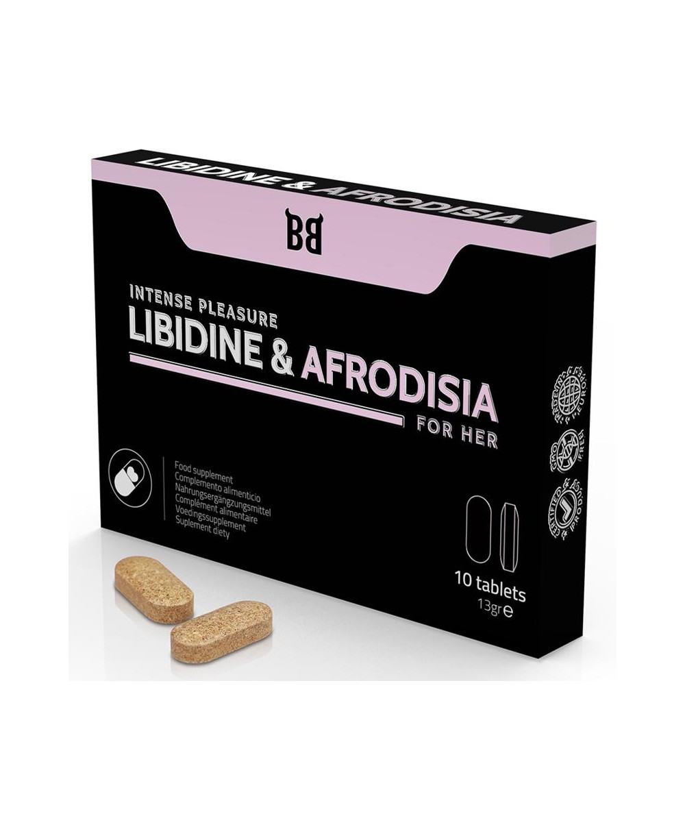 BLACKBULL BY SPARTAN - LIBIDINE & AFRODISIA PLACER INTENSO PARA MUJER 10 CÁPSULAS