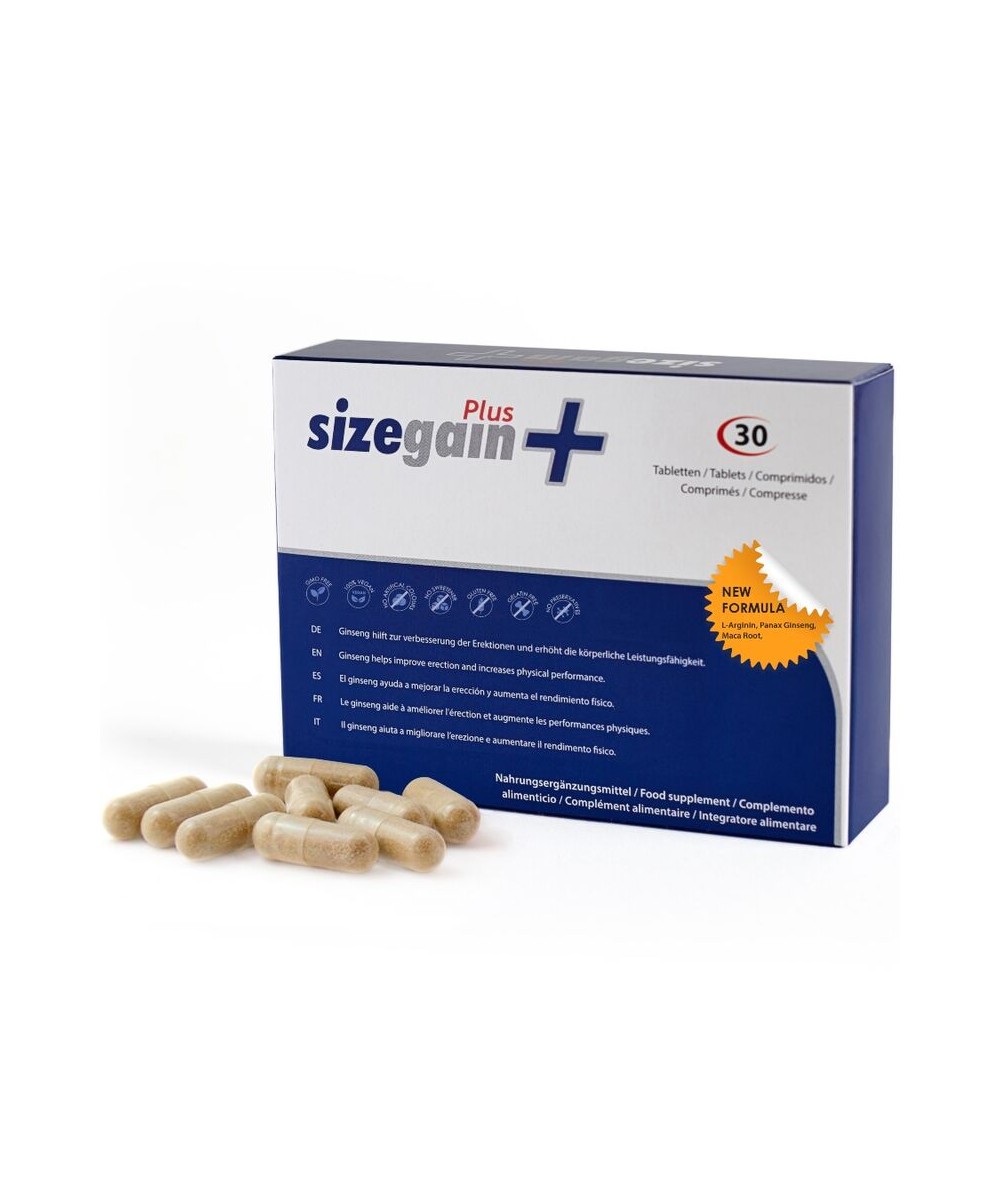 500 COSMETICS - SIZEGAIN PLUS PASTILLAS PARA ALARGAR EL PENE