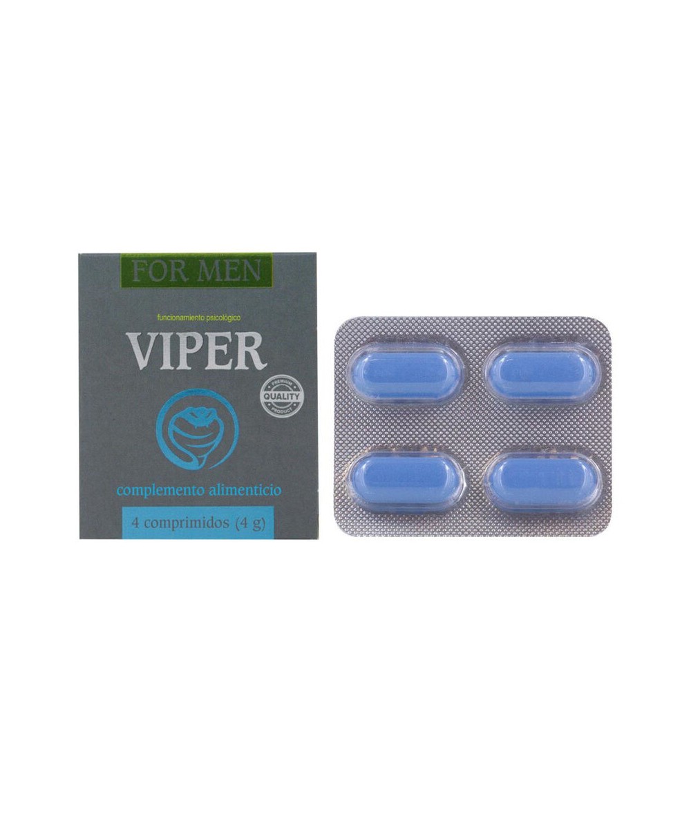 VIPER POTENCIADOR MASCULINO 4 CAPSULAS